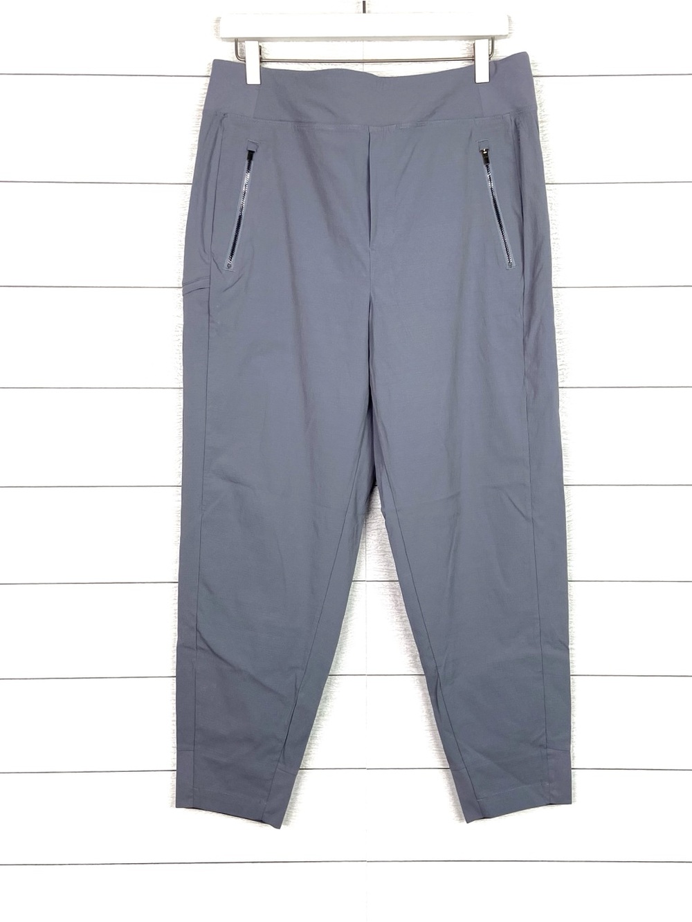 ATHLETA Trekkie North High Rise Jogger Pant 12 Gray Grey